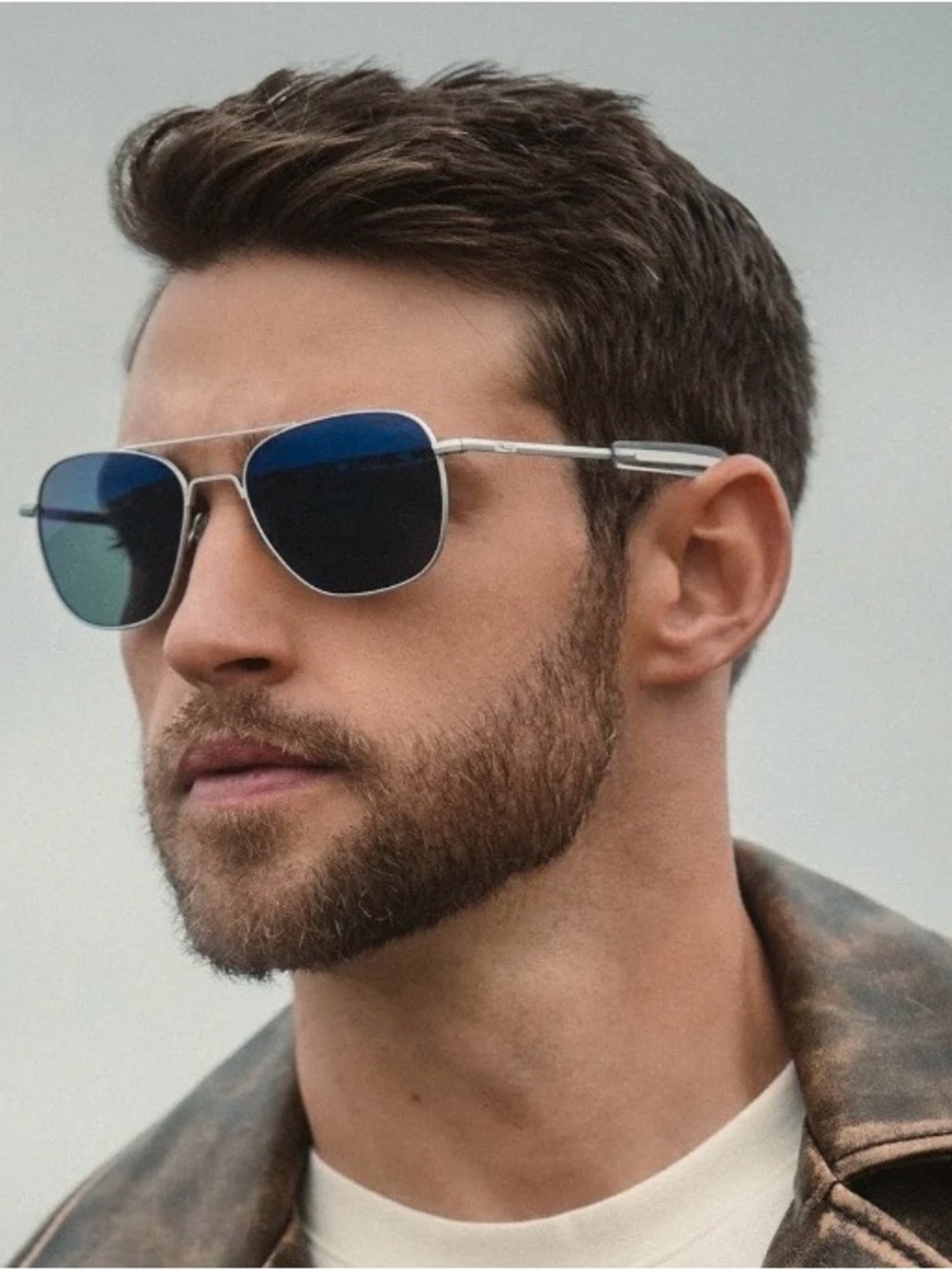 Randolph Aviator non-Rx polarized Sunglass lenses only/unisex
58 eye (Large). - Picture 2 of 3